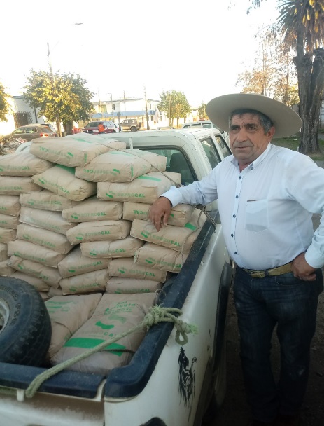 Agricultor Nivaldo Fuentes, Santa María