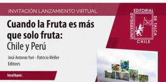 Lanzamiento Libro: «Cuando la fruta es más que solo fruta: Chile y Perú»
