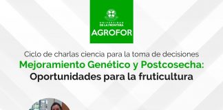 Ciclo de charlas Mejoramiento Genético y Postcosecha: oportunidades para la fruticultura - UFRO Temuco