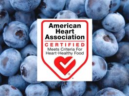 Arándanos de Chile logran certificación Heart-Check de la American Heart Association de EEUU