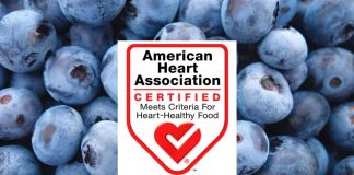 Arándanos de Chile logran certificación Heart-Check de la American Heart Association de EEUU