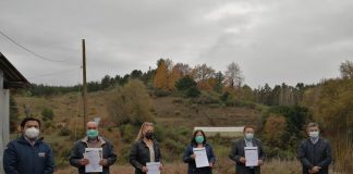 Indap entregó recursos a agricultores de Santa Juana tras ser afectados por incendio forestal