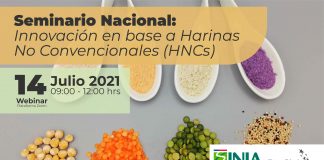 INIA invita a seminario nacional sobre innovación en base a Harinas No Convencionales