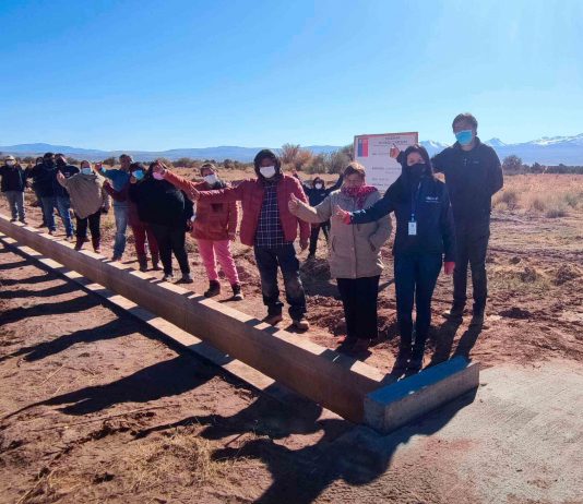 Indap Región de Antofagasta inaugura canal para la comunidad indígena de Cucuter