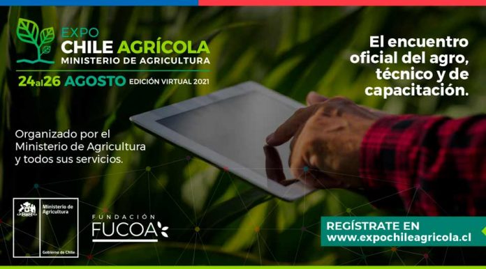 Más de 150 actividades de capacitación e información tendrá Expo Chile Agrícola 2021 