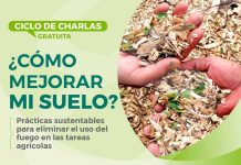 Comenzó ciclo de charlas sobre prácticas sustentables para eliminar el uso del fuego en las tareas agrícolas Las jornadas telemáticas se extenderán hasta el 17 de agosto, vía Zoom. 