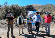 Subsecretario de Agricultura da el vamos a nueva reforestación CONAF-ENGIE en Central Chapiquiña
