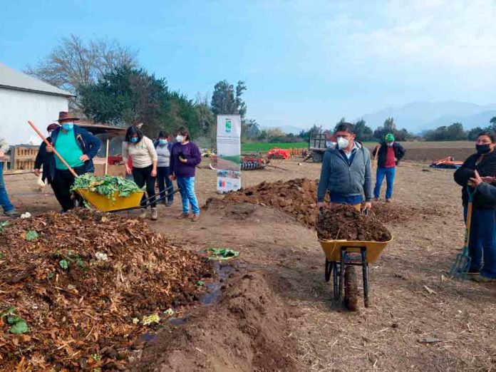 Extensionistas de INIA la platina realizaron día de Campo en Melipilla para impulsar alternativas sustentables al uso del fuego en tareas agrícolas