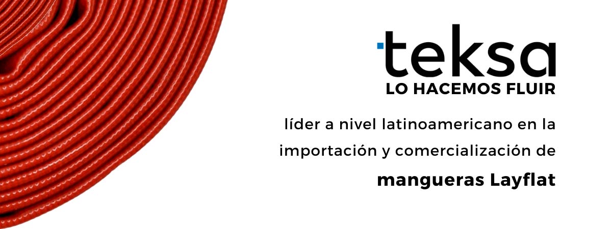 Mangueras Lay flat teksa