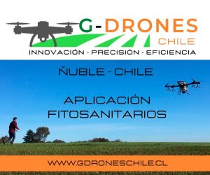 G Drones Chile aplicaciones fitosanitarios agricultura