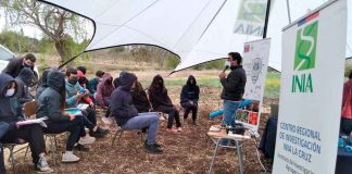 Partieron los talleres del programa de innovación en transferencia de tecnologías de riego en la Región de Valparaíso