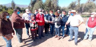 Regantes de Freirina y autoridades regionales de Atacama inauguran proyectos que mejoran eficiencia hídrica del canal Las Tablas