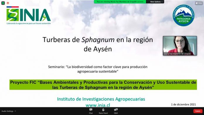 Con webinar sobre biodiversidad finalizó ciclo de seminarios de INIA sobre sustentabilidad y uso eficiente de los recursos naturales