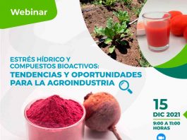 INIA invita a Webinar sobre estrés hídrico y compuestos bioactivos