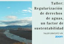 Taller online gratuito: Regularización de derechos de agua, un factor de Sustentabilidad