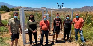 Nueva estación agrometeorológica INIA, apoyará investigación de la Chinche Pintada en zonas afectada por esta plaga en la Región Metropolitana