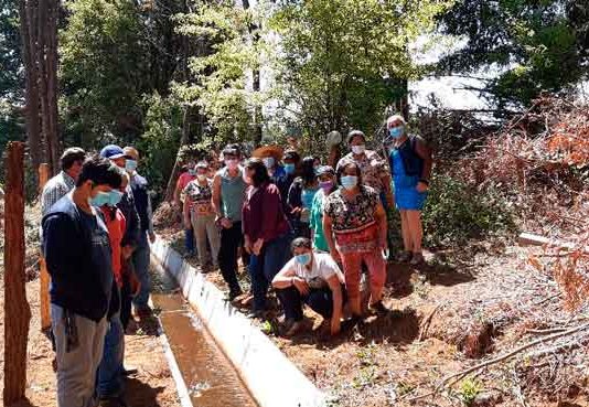 Por primera vez agricultores de Capilla Norte podrán regar en verano gracias a proyecto asociativo INDAP