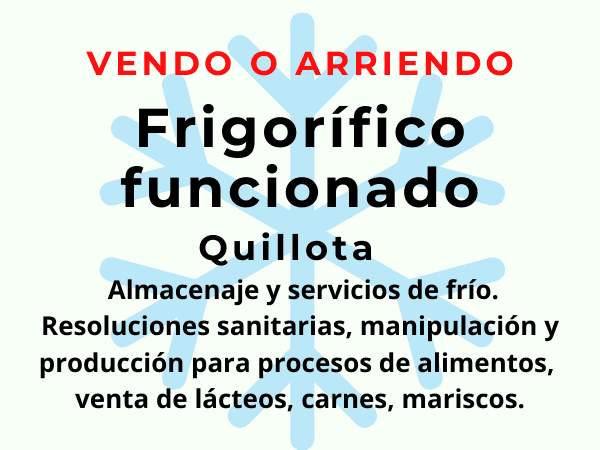 frigorífico venta arriendo