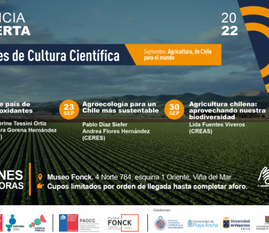 agricultura chilena Viernes de Cultura Científica