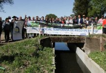 Con la entrega de bonificaciones a agricultores se dio inicio a la temporada de riego 2022-2023 en Biobío