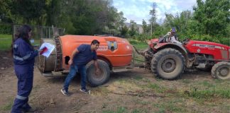 Gira educativa permite capacitar a cerca de 300 estudiantes en utilización de plaguicidas