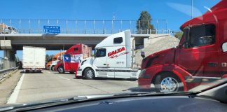 Paro de camioneros pone en jaque el transporte de 25 mil toneladas de cereza