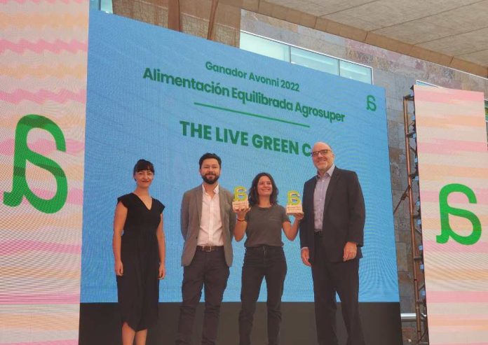 The Live Green Co gana Premio Avonni en la categoría Alimentación Equilibrada Agrosuper