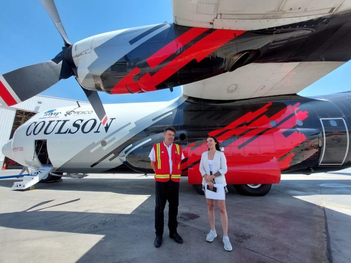 Gobierno suma avión Hércules C-130 para el combate de incendios forestales