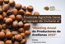 AgriChile realizará meeting anual en las regiones de Maule y Araucanía