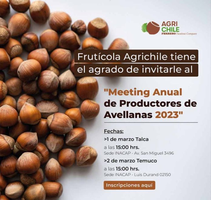 AgriChile realizará meeting anual en las regiones de Maule y Araucanía