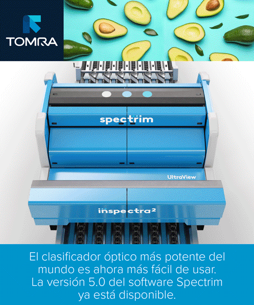 Soluciones integrales de aguacate: poscosecha a envasado TOMRA Food. empacadoras de paltas empacadoras aguacate