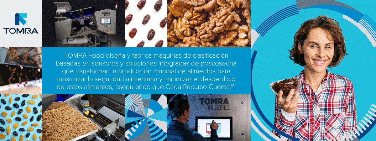 Soluciones de clasificación para frutos secos y frutos secos. TOMRA Food