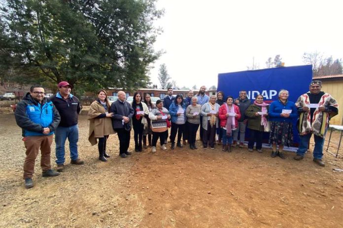 INDAP inició entrega de bonos para rehabilitación agrícola a más 1.100 campesinos en Biobío