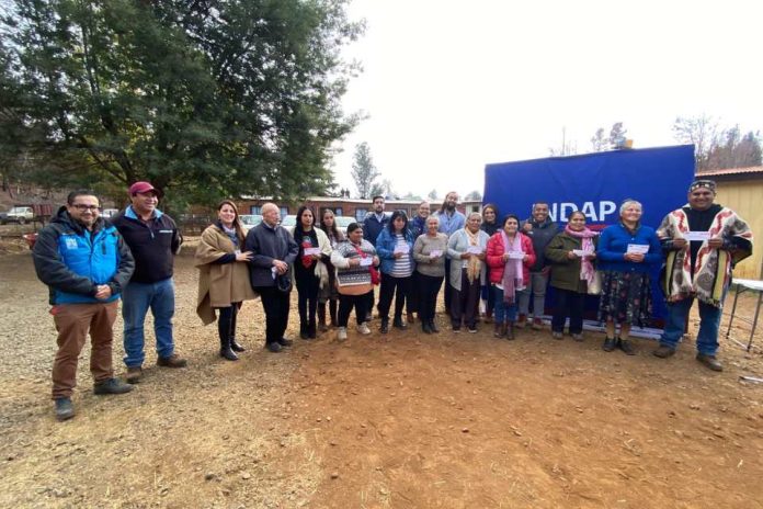 INDAP inició entrega de bonos para rehabilitación agrícola a más 1.100 campesinos en Biobío
