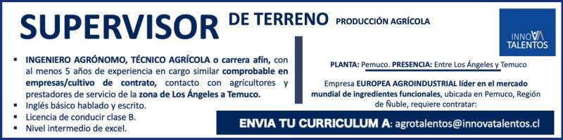 ofertas laborales agricultura