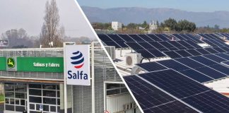 Salfa generará energía solar en sucursal de Los Ángeles