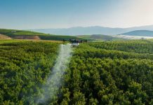 Dron especializado para la industria agropecuaria y forestal que se puede operar desde un celular