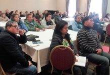 Gran interés concita capacitación sobre calidad del agua, impartida por la Comisión Nacional de Riego, a dirigentes de organizaciones comunitarias de la Provincia del Biobío