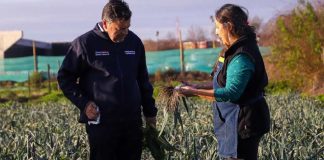 Ministro Valenzuela lanza programa “Siembra por Chile” y encabeza entrega de ayudas tras sistema frontal en Biobío