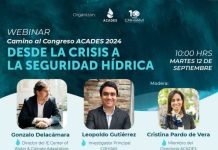 Expertos de Chile y España abordan alternativas para alcanzar la seguridad hídrica