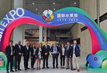 Presidente de ASOEX realiza discurso inaugural en la "Exposición Internacional de Frutas" (IFE) de China