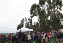 "Más de 60 agricultores se reúnen para conocer herramientas de riego en marchigue"