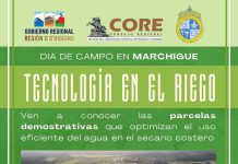 Proyecto UC y GORE O’Higgins invita a agricultores a conocer los beneficios del riego tecnificado en frutales