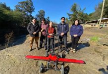 Realizan estudios técnicos con georradar en Saltos del Laja para medir impacto de fisuras en ese destino turístico