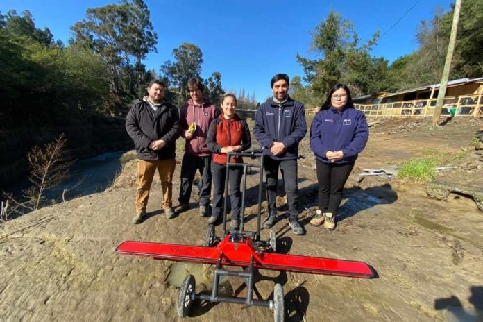Realizan estudios técnicos con georradar en Saltos del Laja para medir impacto de fisuras en ese destino turístico