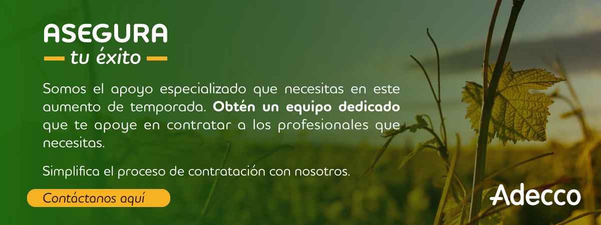 Externalización de personal agro ADECCO