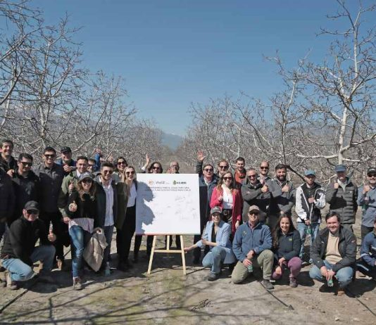 30 agricultores de la Cuenca del Maipo implementarán inteligencia artificial para el uso eficiente del agua en sus cultivos