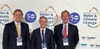 Delegación chilena participa en una de las mayores cumbres de cambio climático y desalación de agua del mundo