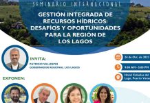 Política regional de sostenibilidad hídrica convoca a expertos internacionales