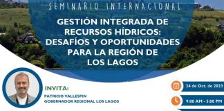 Política regional de sostenibilidad hídrica convoca a expertos internacionales